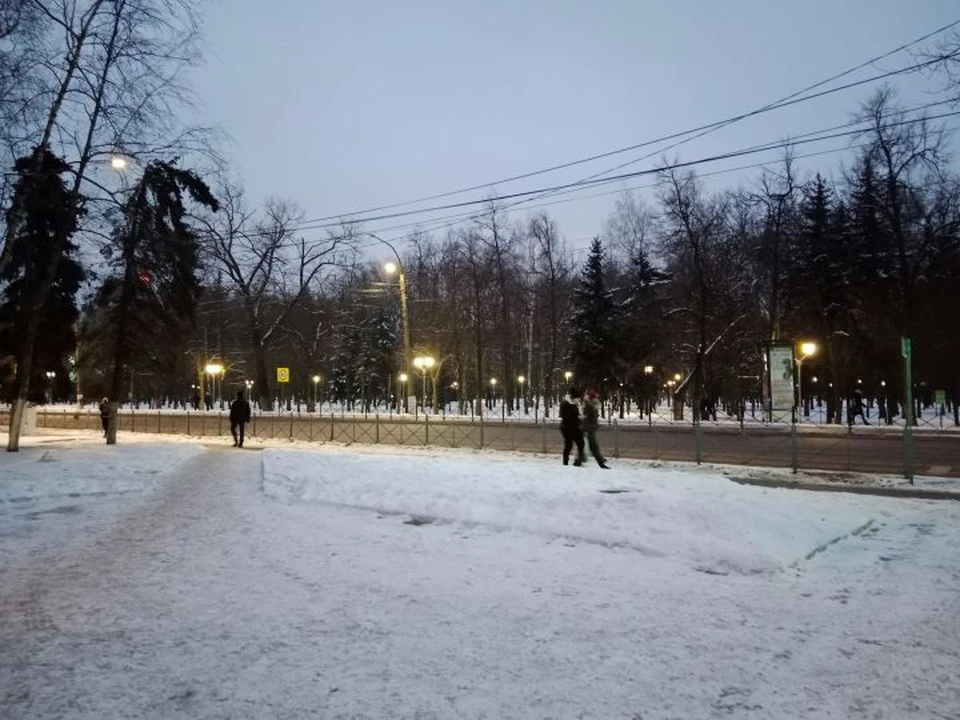 В регионе продолжает держаться зимняя погода