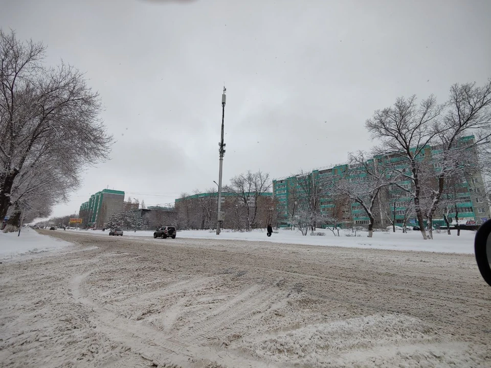 До весны в Оренбурге еще далеко