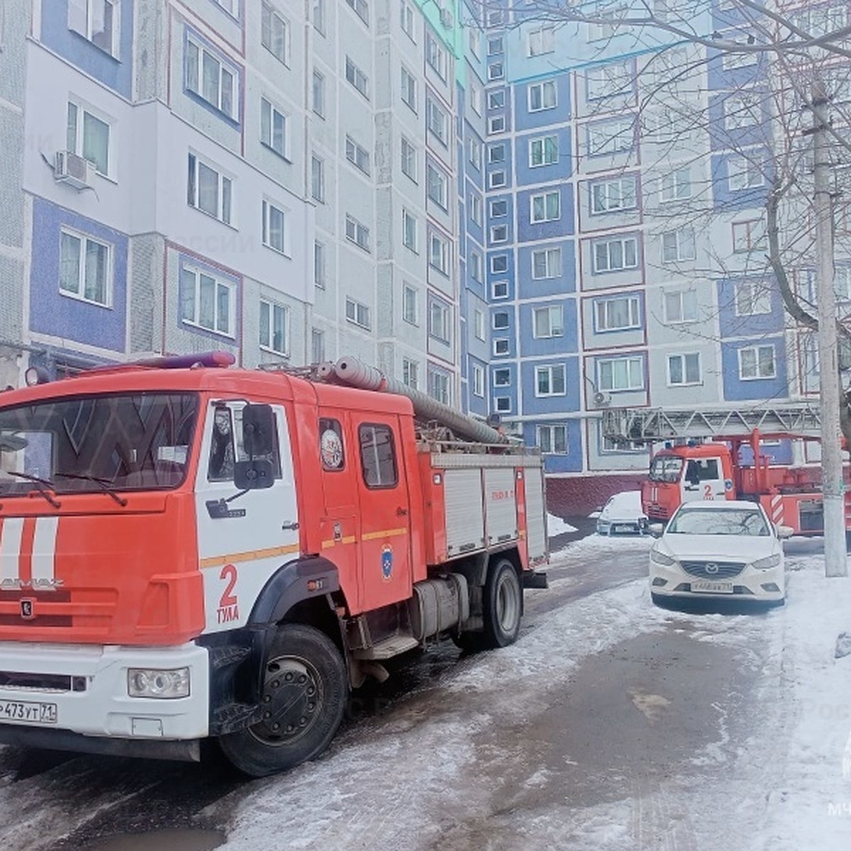 Во время пожара на улице Максимовского в Туле эвакуировали 6 человек - KP.RU