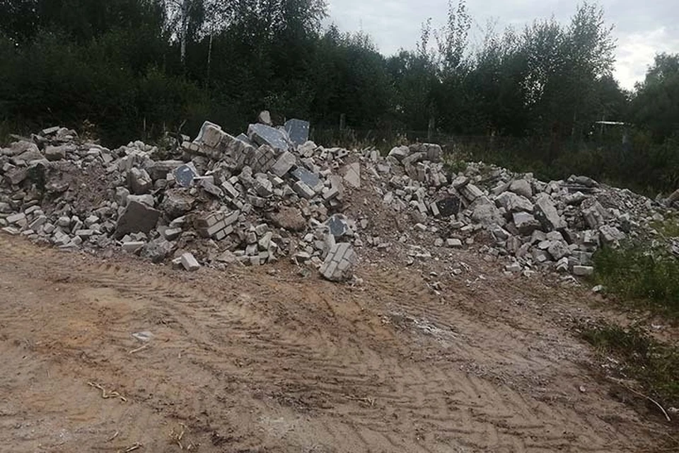 С территории вывезено 750 тонн строительного кирпича Фото: Минприроды Тверской области