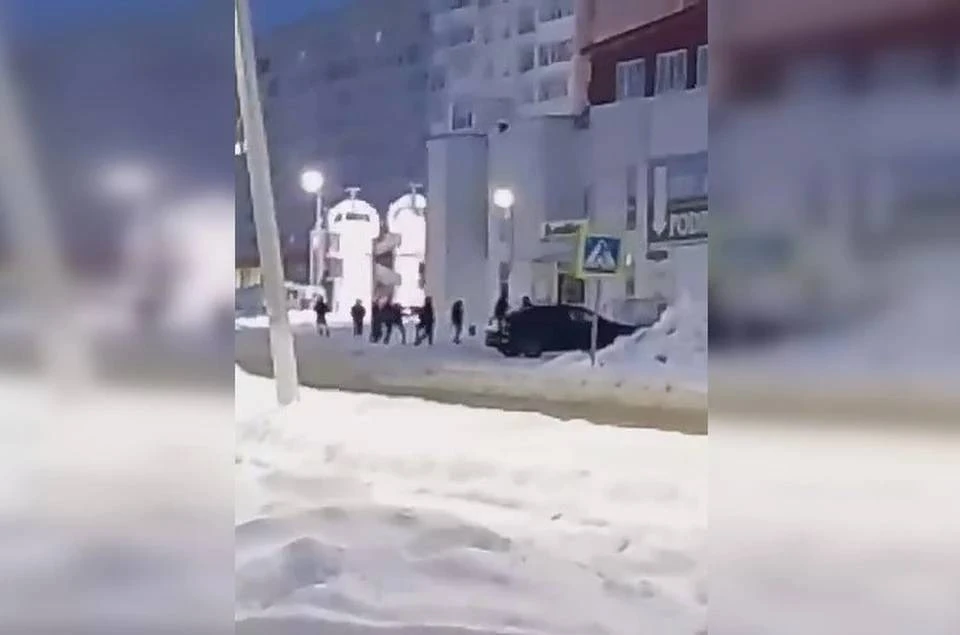 Фото: скриншот видео с телеграмм-канала «Пермь с огоньком»