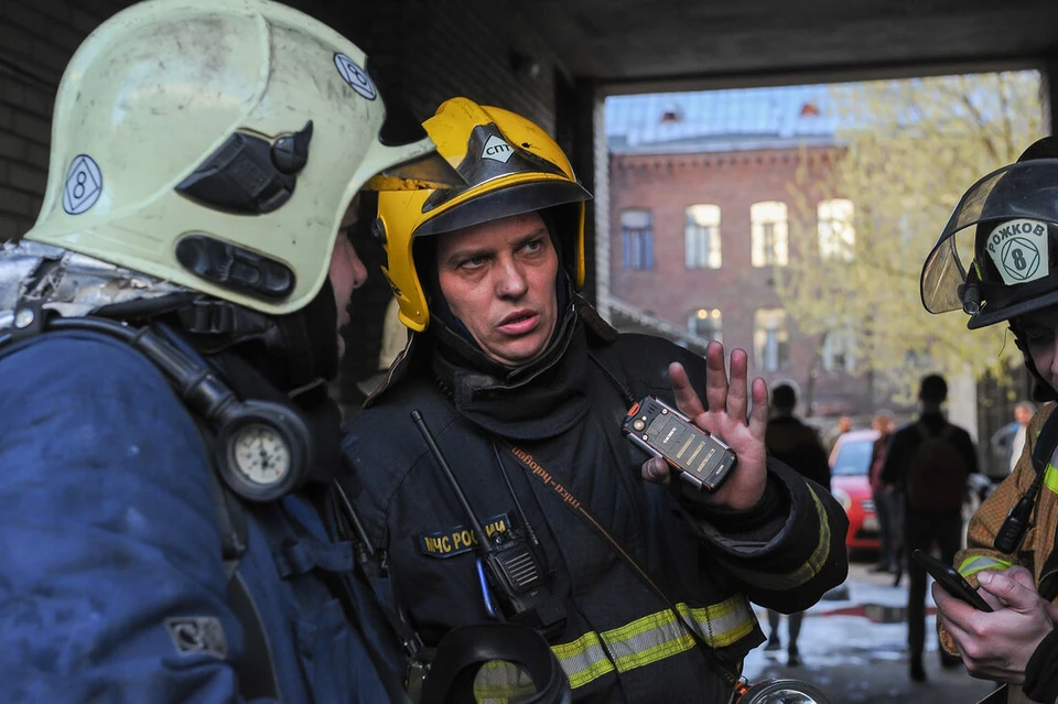 Электрощиток загорелся в детском саду в Петербурге.