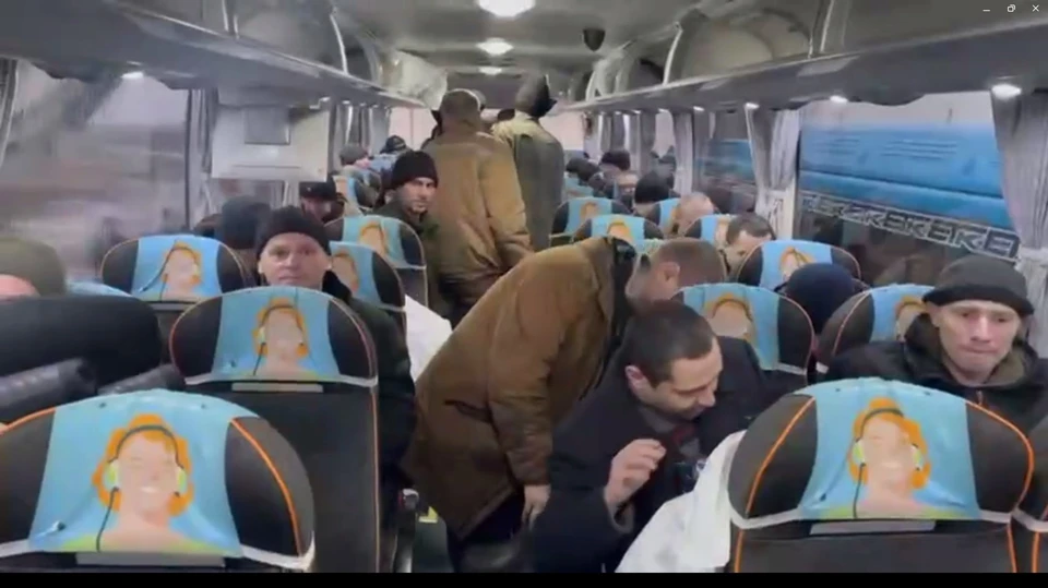 Среди военнослужащих, освобожденных из украинского плена при обмене, был и житель Рязанской области. Кадр видео, опубликованного депутатом Госдумы Шамсаилом Саралиевым.