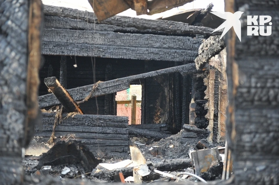 При пожаре в Шиловском районе чудом никто не погиб.