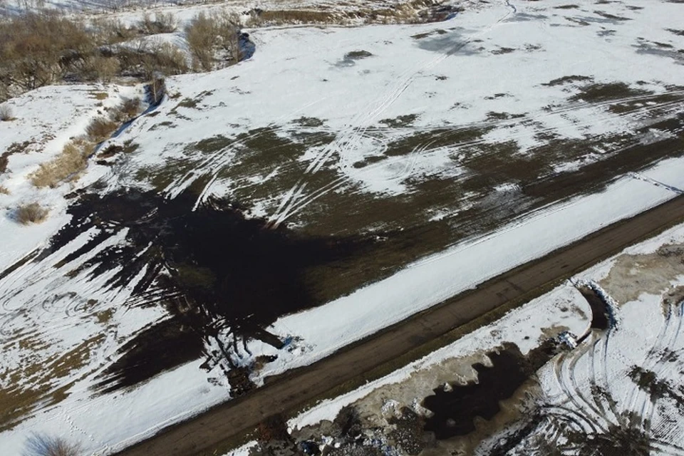 Специалисты отобрали пробы почвы. Фото: пресс-служба Минэкологии Татарстана