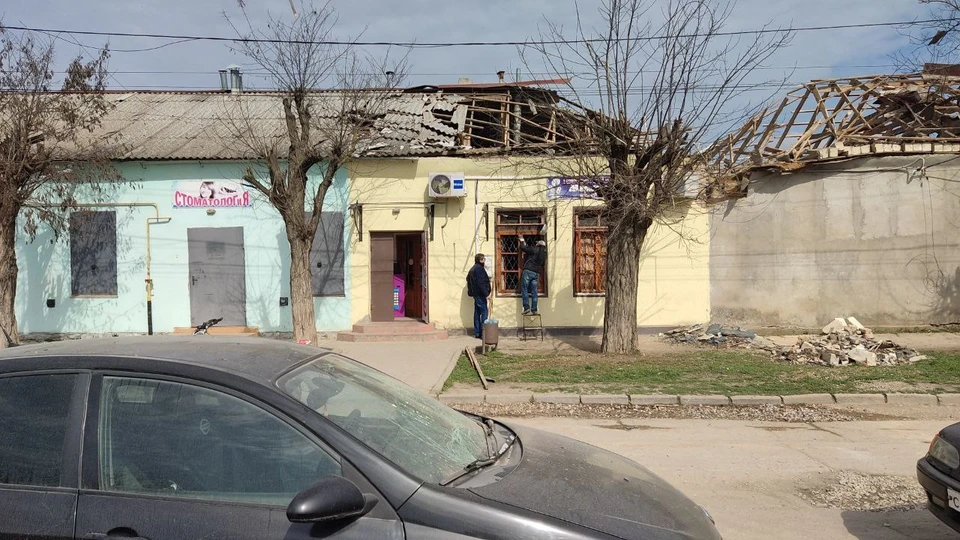 По словам Аксенова, нанесенные повреждения незначительны