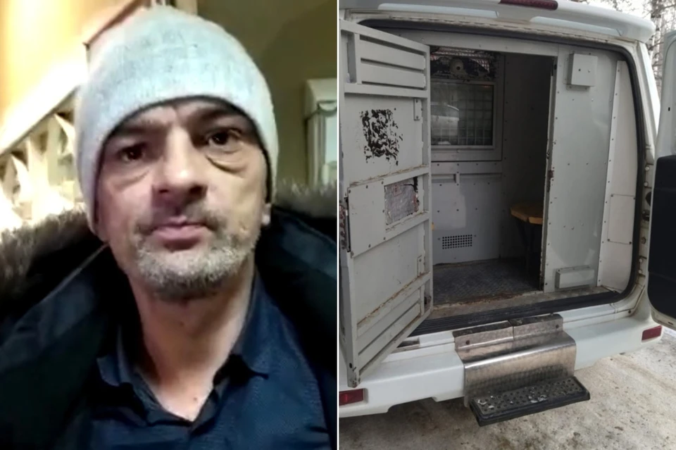 43-летний Максим Соловов (на фото слева) находился вместе с Сергеем Шамриным в патрульной машине. Фото: Юлия Шамрина