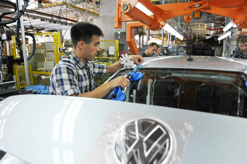 Производство автомобилей Volkswagen и Skoda стартовало на площадке ГАЗа в Нижнем Новгороде в 2012 году. Фото: Иван СОКОЛОВ