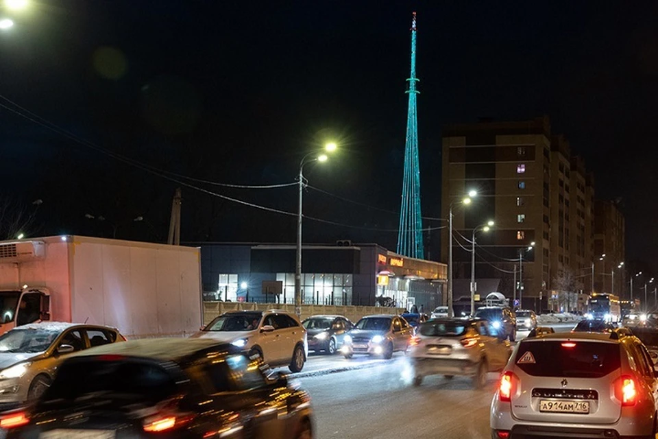 Подсветка будет гореть с 19.00 до 23.00. Фото: Марат Мугинов, пресс-служба мэрии Казани