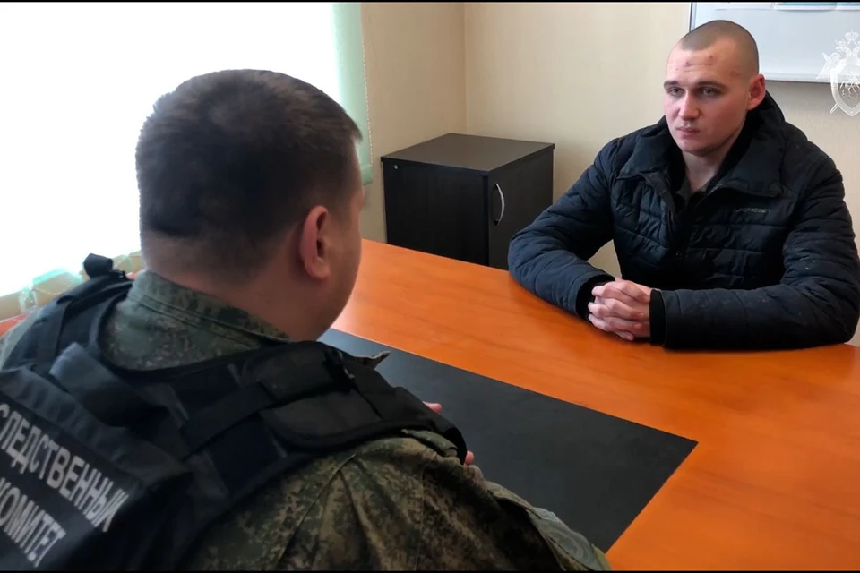 Военнослужащий войсковой части 3057 восточного оперативно-территориального объединения национальной гвардии Украины (запрещенный в Российской Федерации националистический полк «Азов») Дмитрий Смития. Фото: СК РФ