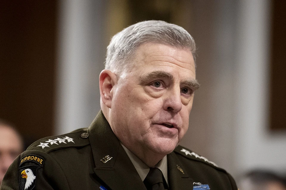 Председатель Объединенного комитета начальников штабов, четырехзвездный генерал армии США Марк Милли решил высказаться о перспективах "украинского сопротивления российской агрессии".