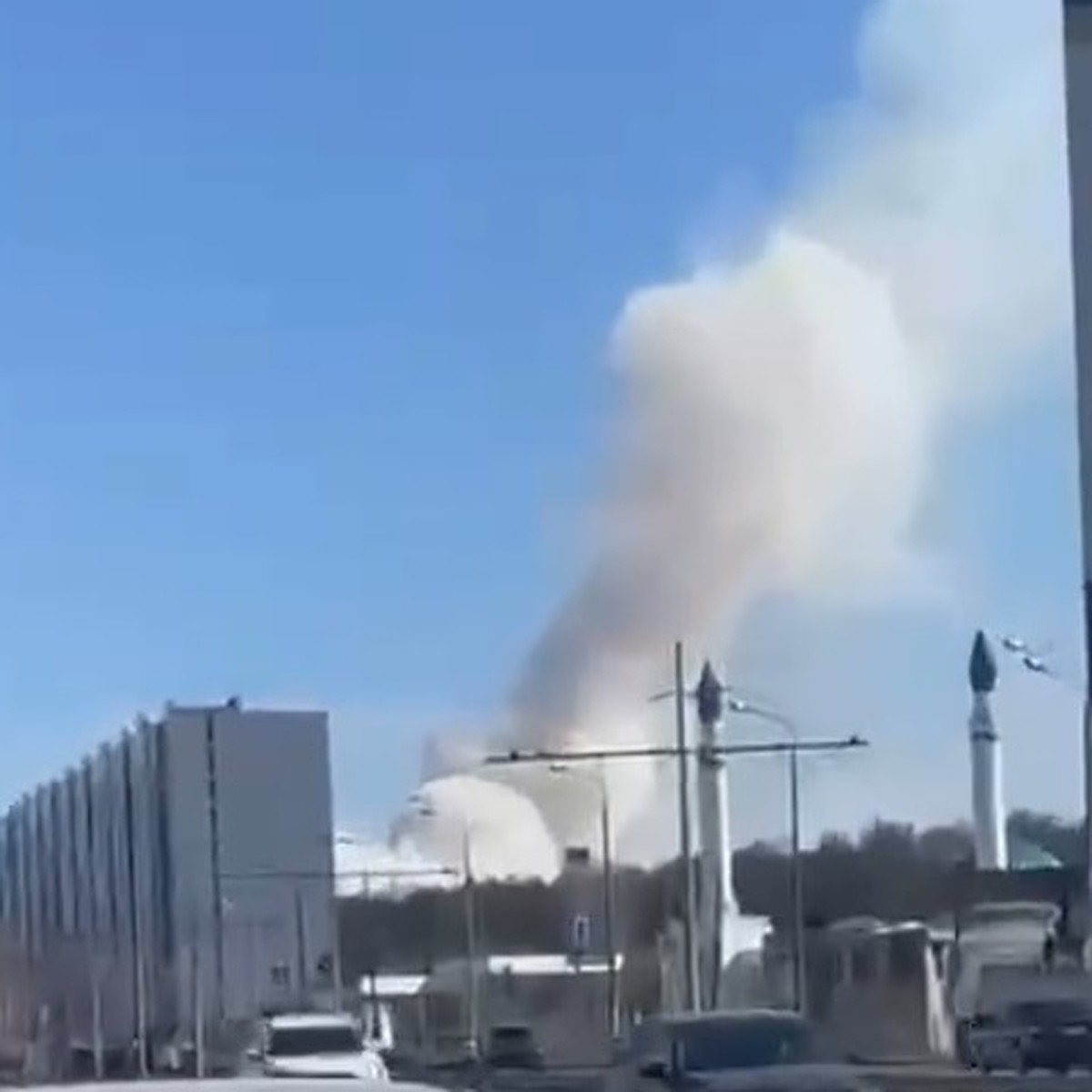 В Казани взрыв и возгорание травы на танковом полигоне произошли из-за  утилизации снарядов - KP.RU