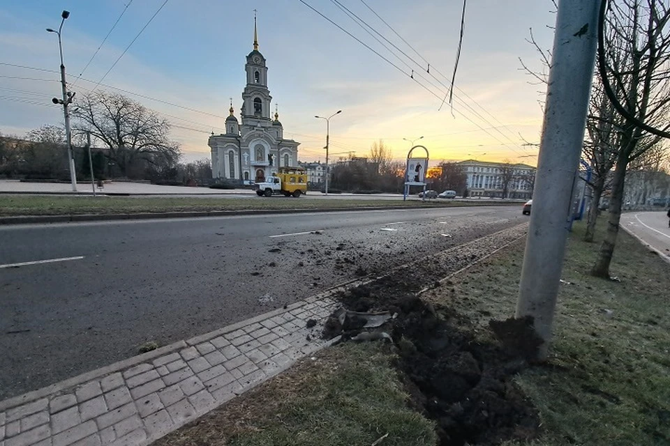 В декабре прошлого года в купол Свято-Преображенского Кафедрального Собора уже попадал украинский снаряд