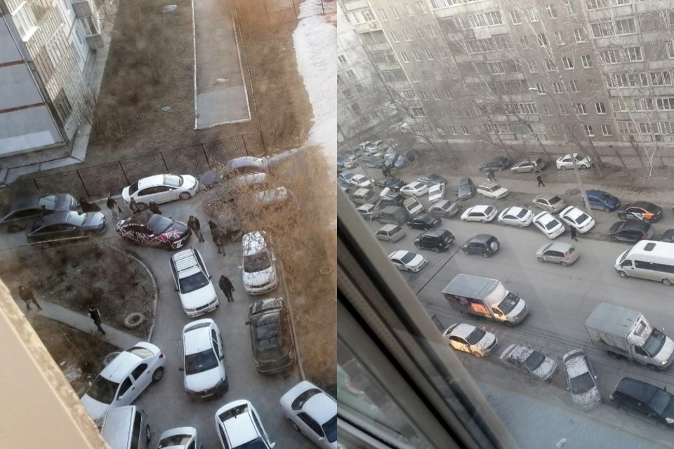 В Новосибирске на Ураза-байрам произошел транспортный коллапс возле мечети. Фото: АСТ-54.