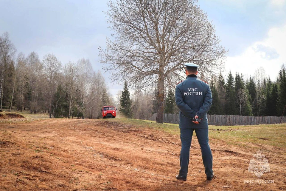 В Удмуртии введен особый противопожарный режим. Фото: @mchsUR