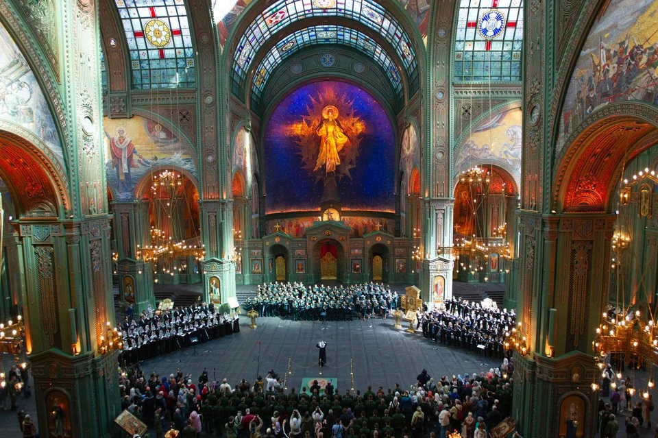 В Главном Храме ВС России состоялся второй Пасхальный Хоровой собор