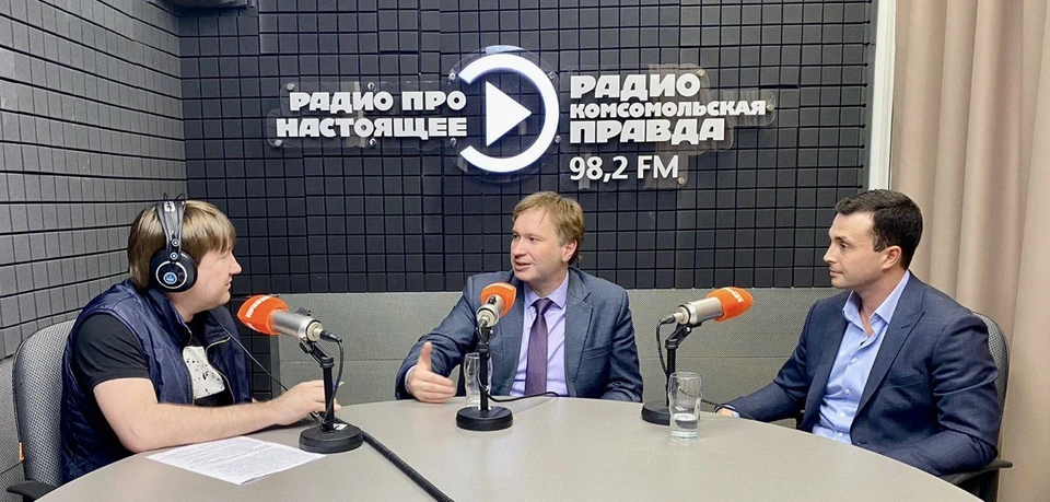М.Кануев и П.Корчагин рассказали в эфире радио «Комсомольская правда» в Самаре (98,2FM) о работе «Школы муниципального депутата»