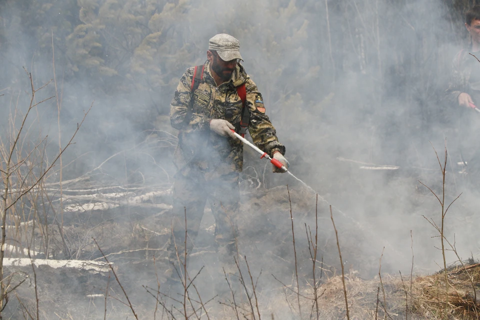 Особый противопожарный режим введен в Томске и 10 районах области