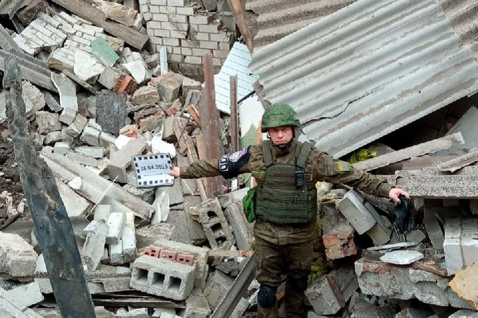 Фиксация последствий обстрела Ворошиловского района Донецка. Фото: СЦКК ДНР