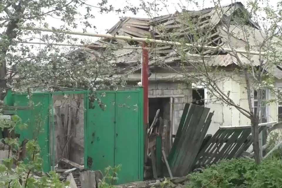 Под обстрелами ВСУ - жилые кварталы ДНР. Фото: кадр из видео НМ ДНР