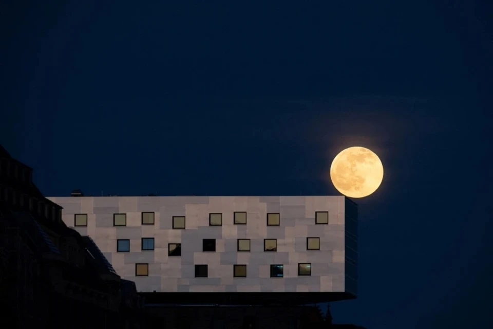Лунное затмение и Цветочное полнолуние можно будет увидеть 5 мая 2023. Снимок используется в качестве иллюстрации. Фото: REUTERS