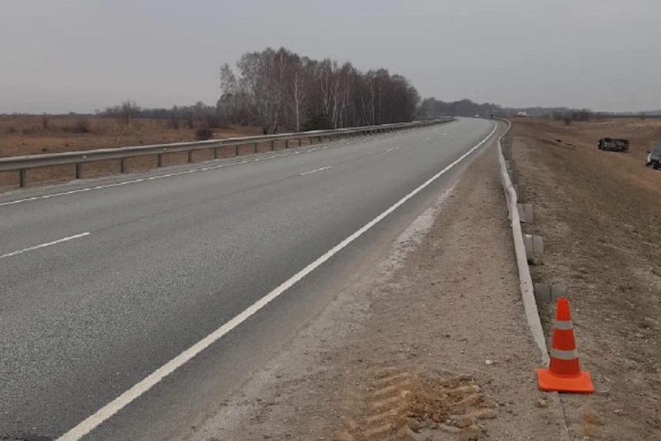 Водитель «Лексуса» погиб в страшной аварии на трассе под Новосибирском. Фото: ГИБДД по НСО.