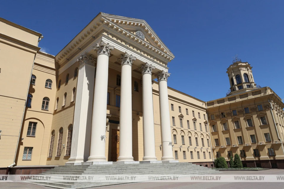 В эфире госТВ сказали, что ГосТВ: следы заказчика попытки терактов перед 9 мая в Беларуси ведут в Украину. Фото: БелТА