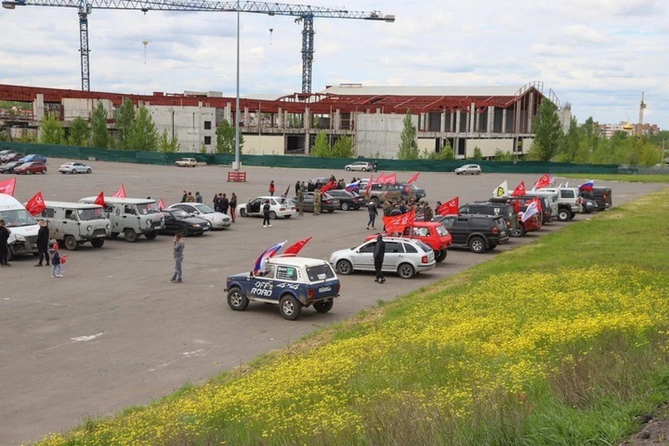 Автопробег сегодня стартовал из Донецка