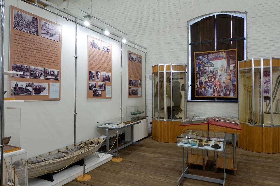 В Астраханском кремле работает экспозиция Музея боевой славы