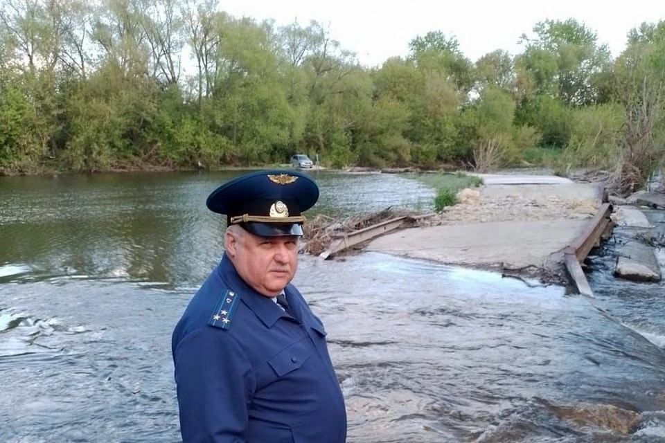 Региональная прокуратура поручила коллегам в Лебедянском районе проверить мост в селе Ольховец