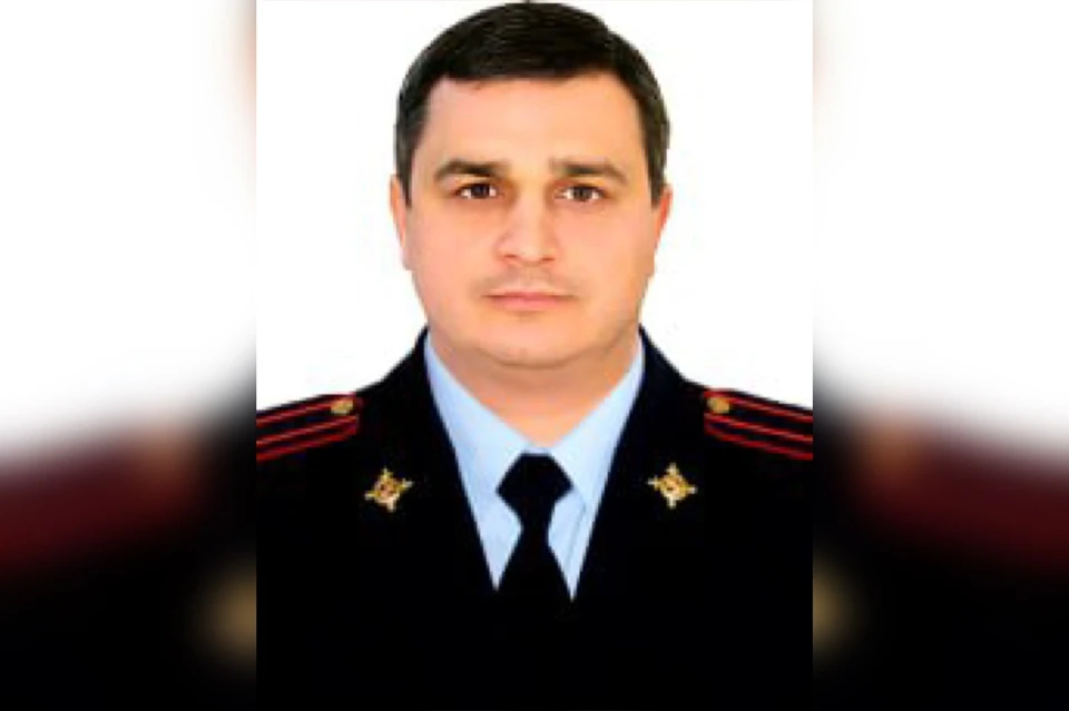 Полковник полиции Денис Боклаганов.