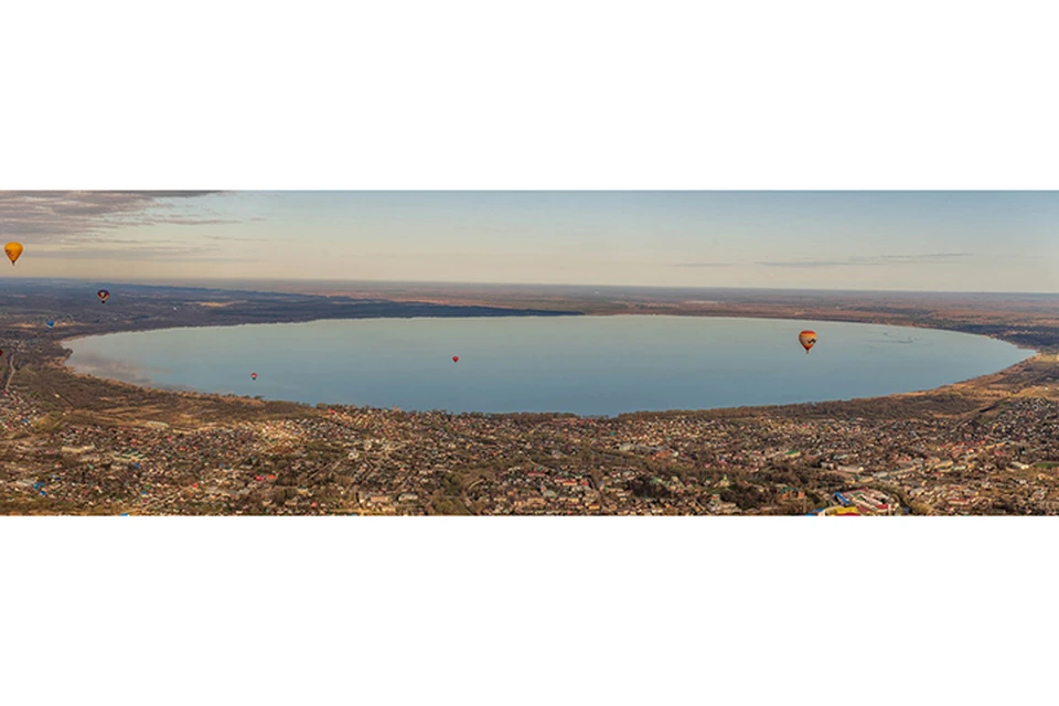 Панорамное фото озеро Плещеево. Фото: Роман Махров
