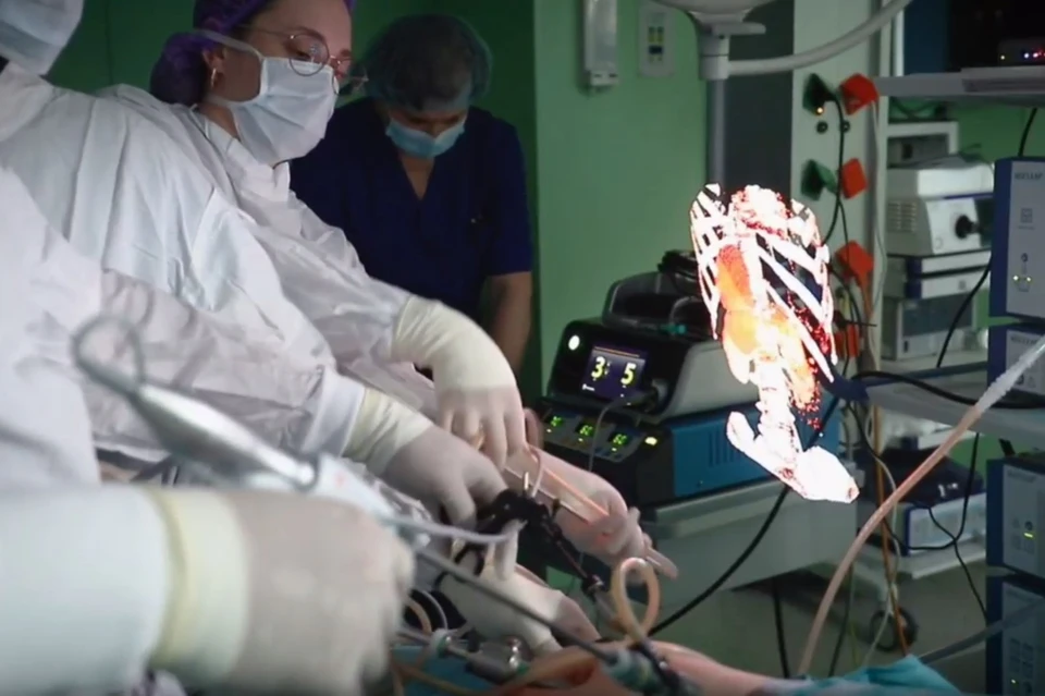 Операцию выполнили успешно Фото: кадр из видео