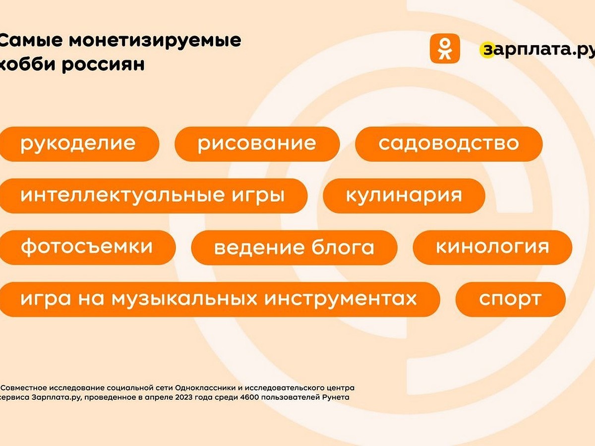 Каждый третий россиянин зарабатывает на своем хобби - KP.RU