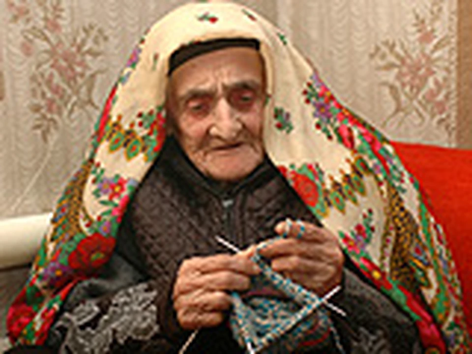 Волгоградка бабушка Гуллу отмечает 110-летний юбилей