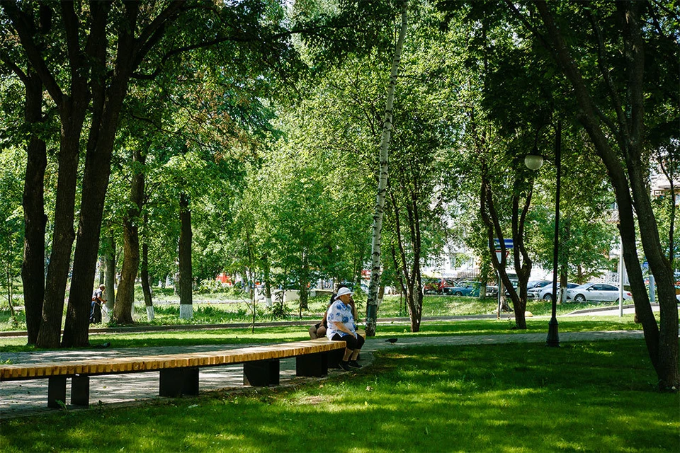 Бульвар Гоголя в Ижевске