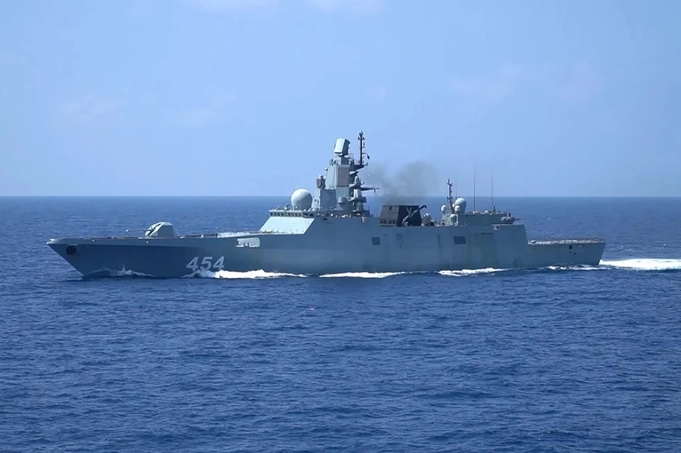 Группировка сил Северного флота вышла на учения в Баренцево море Фото: Пресс-служба Минобороны РФ/ТАСС
