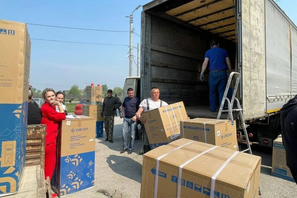 Благотворители отмечают, что объем помощи превысил 50 тонн Фото: Фонд святой Екатерины