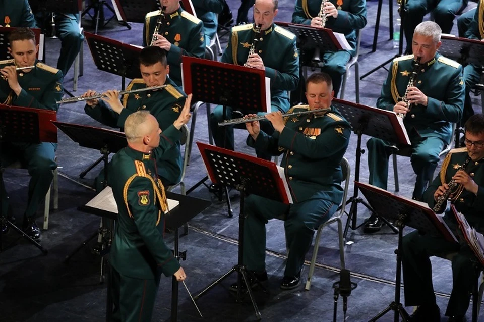 Центральный военный оркестр минобороны РФ выступил в Хабаровске