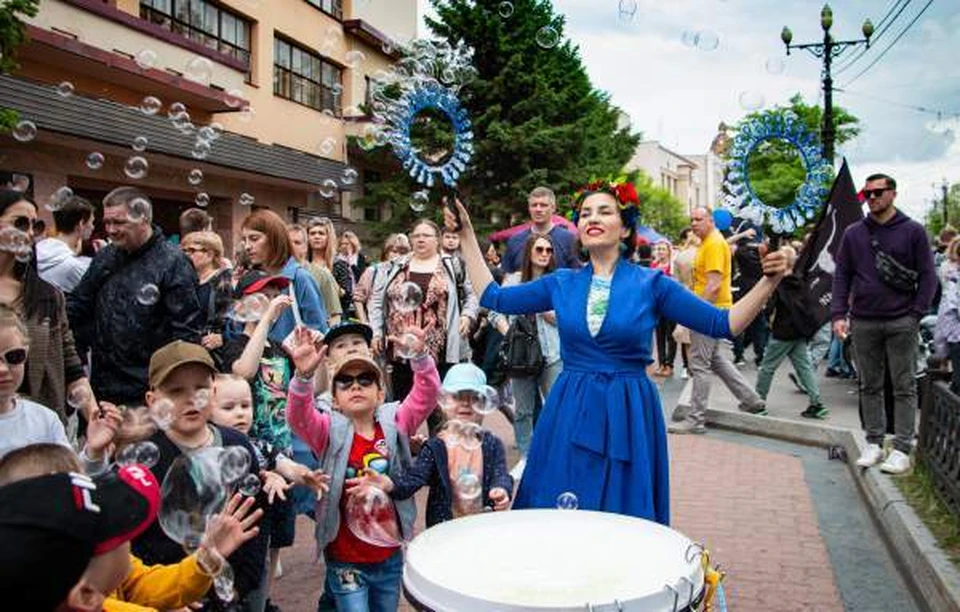 Движение в центре города ограничат из-за фестиваля «Счастливый Хабаровск» Фото: администрация Хабаровска