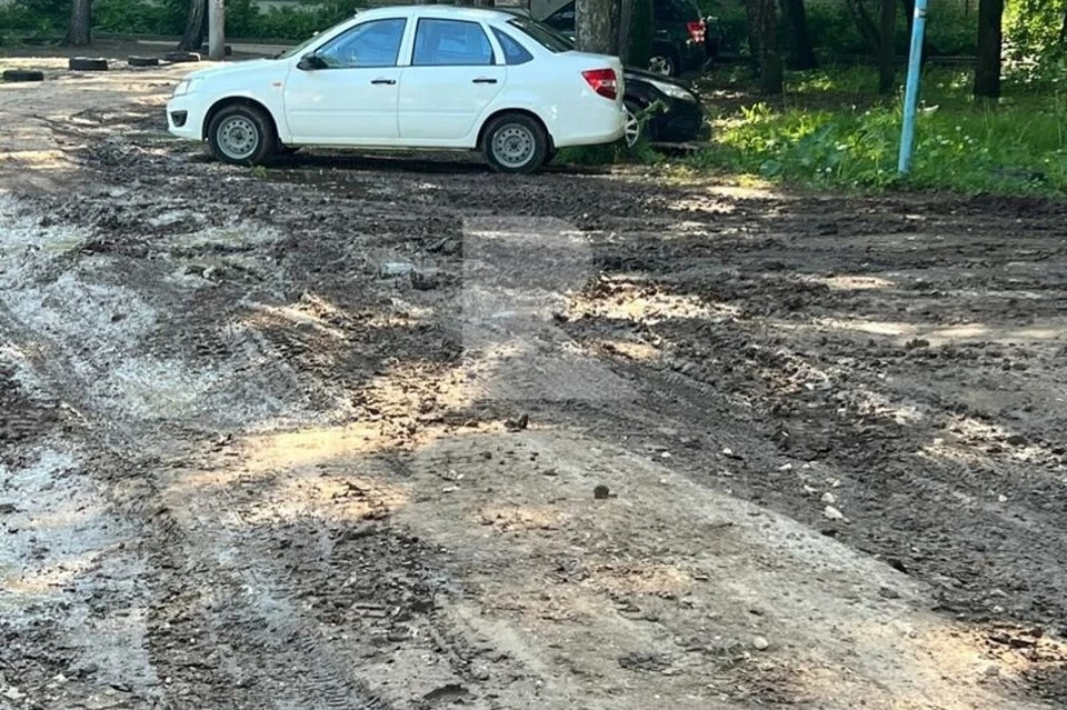 Рязанцы пожаловались на состояние дороги на улице Октябрьской после ремонта теплотрассы.