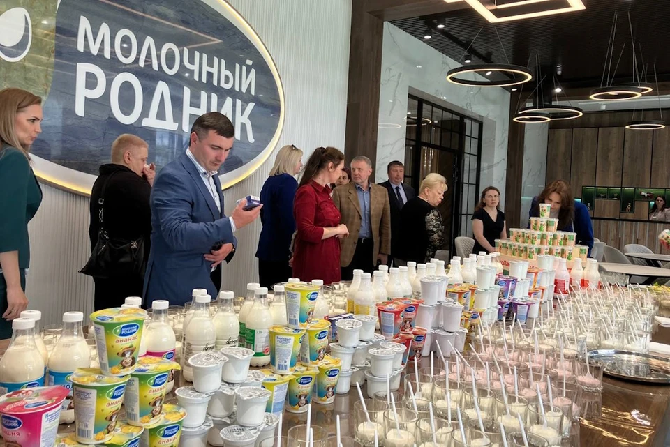 В том, что «молочка» Пятигорского молкомбината действительно очень вкусная, смог убедиться каждый участник праздника