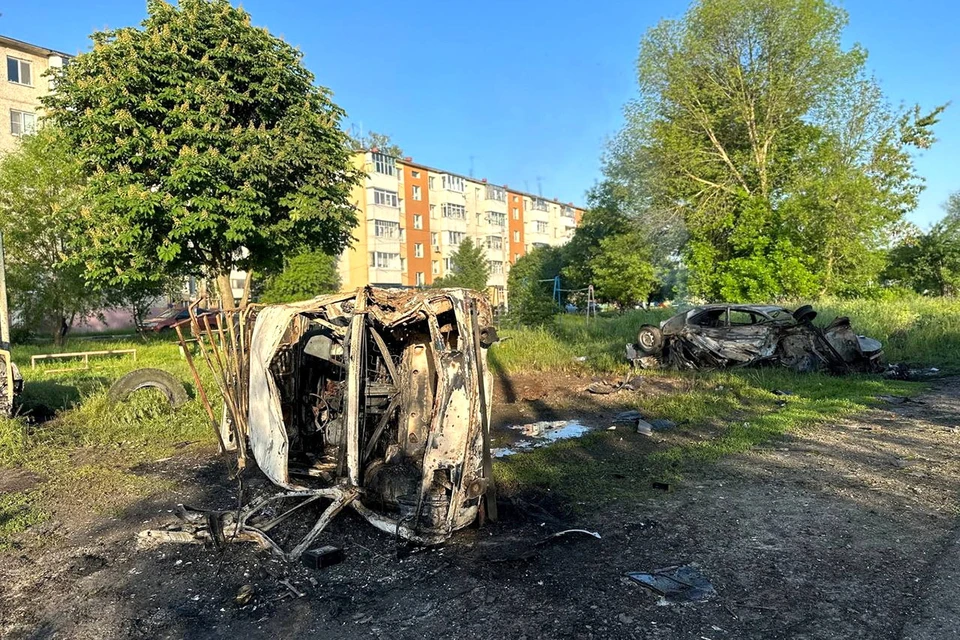 ВСУ ведут массированный обстрел города Шебекино.