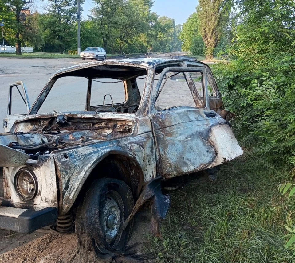 Владелец авто скончался в больнице. Фото: СК России по Запорожской области