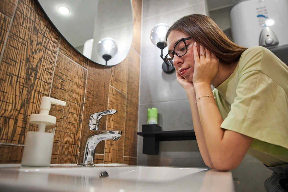 В ульяновском поселке Кротовка на двух улицах отключили холодную воду