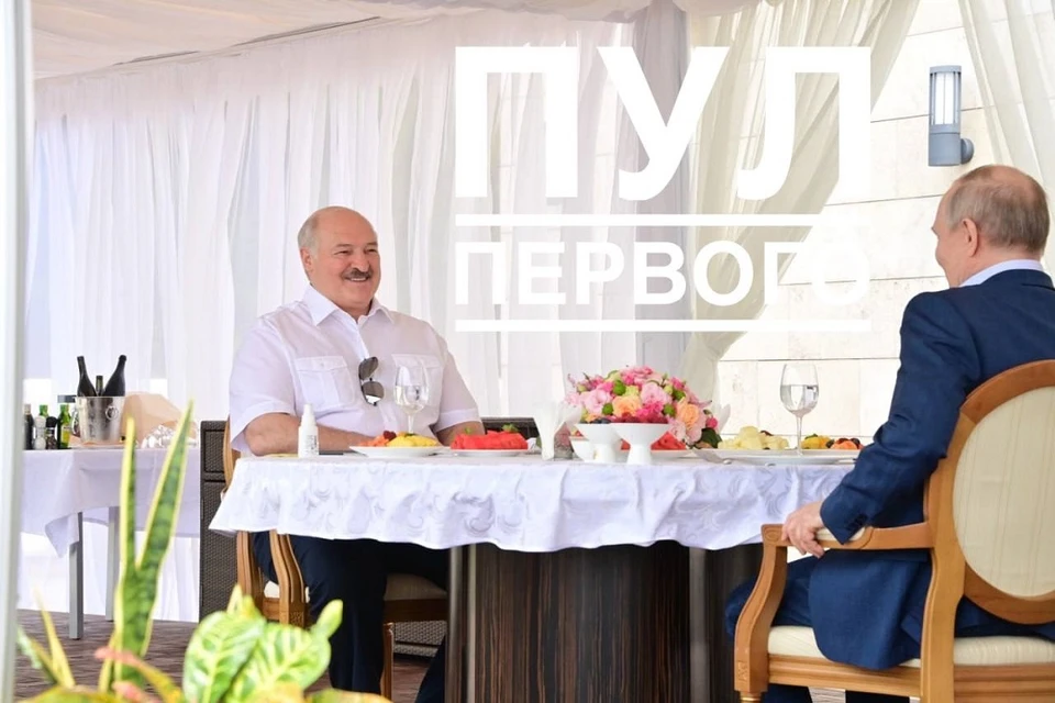 Лукашенко назвал белорусско-российские отношения стержнем ЕАЭС и СНГ. Фото: телеграм-канал «Пул Первого»