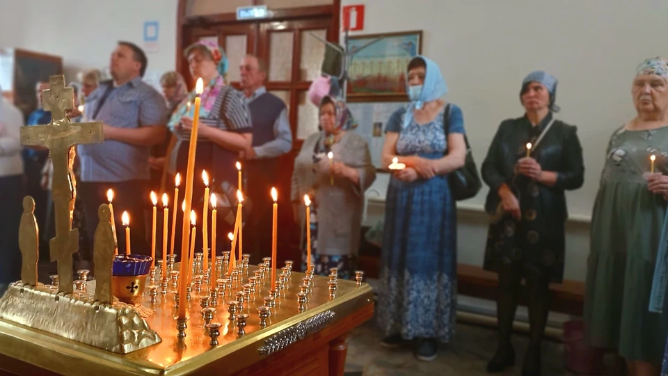 Фото: Преображенский храм села Лаврово.