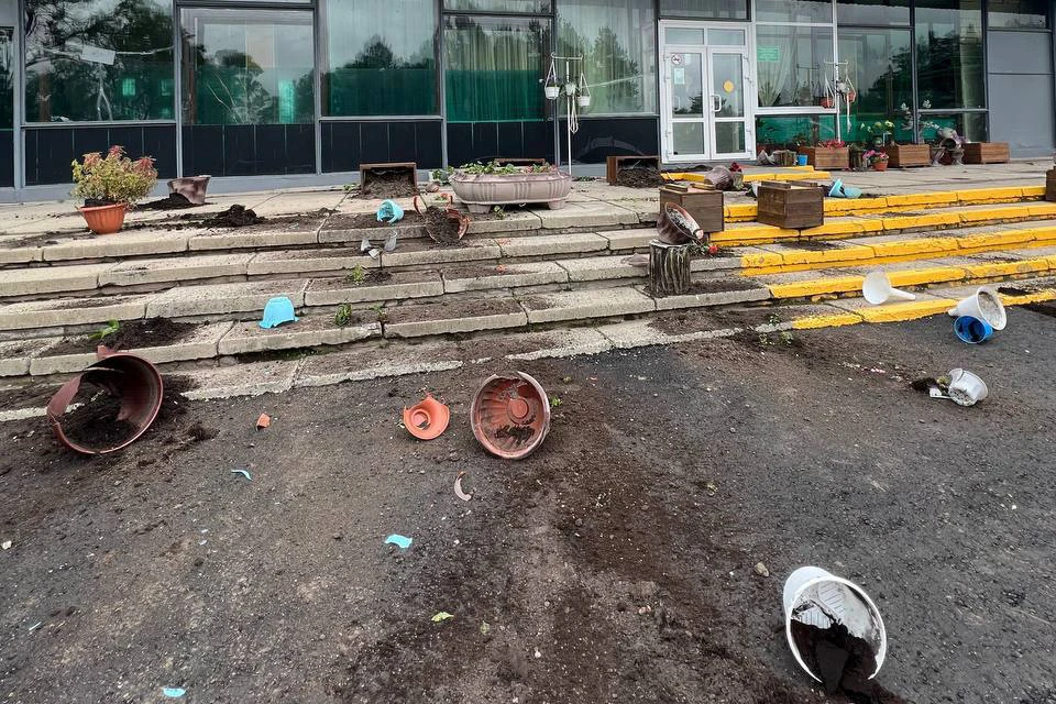 Очевидцы поделились кадрами в социальных сетях. Фото: telegram-канал @vlad__ork.
