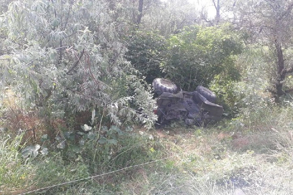 От полученных травм 39-летний мужчина скончался на месте. Фото: УГИБДД по Ростовской области