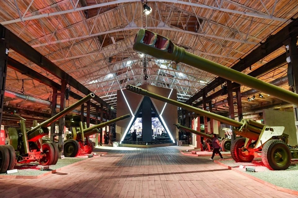 Выставка "Оружие победы" на заводе Шпагина в Перми. Фото: https://t.me/mahonin59